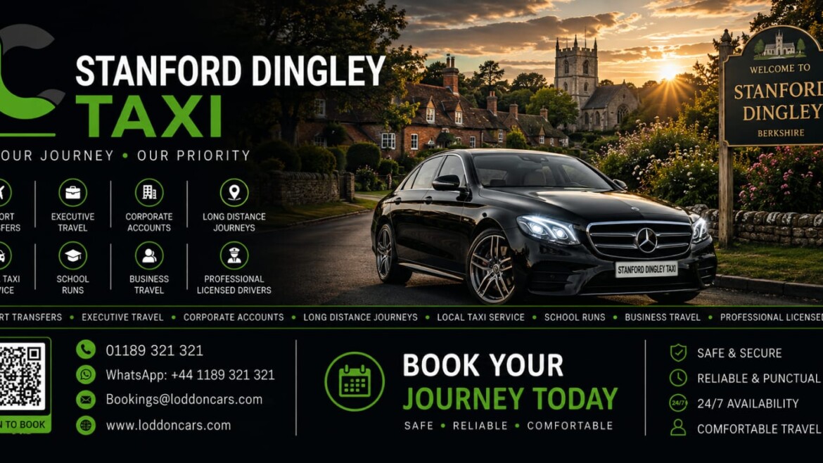 Luxury Loddon Cars executive vehicle in Stanford Dingley countryside