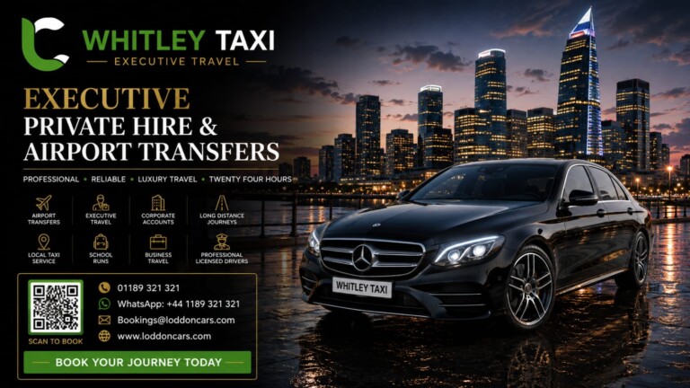 Loddon Cars vehicle near the Select Car Leasing Stadium in Whitley